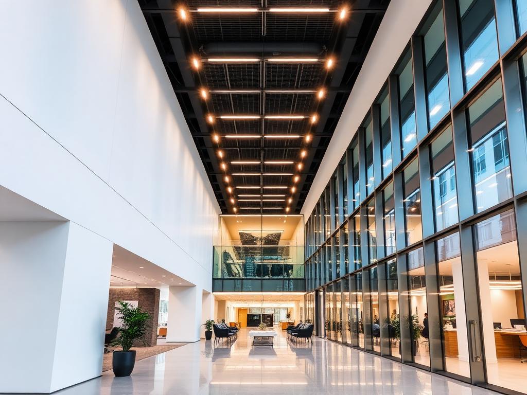 Bürobeleuchtung Gewerbepark
